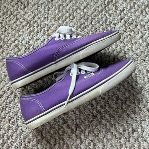 Women’s Purple Vans 7.5